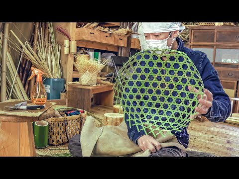 Видео: Экологичный процесс изготовления корзин из бамбука