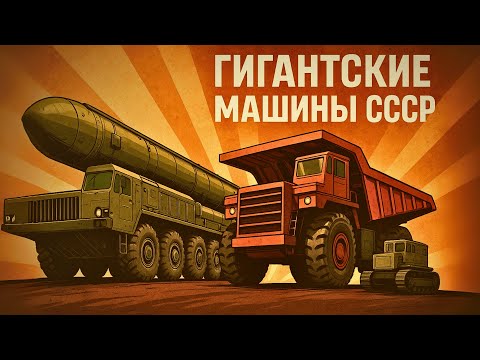 Видео: 10 ГИГАНТСКИХ машин СССР, от которых дрожала земля