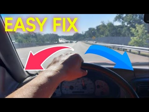 Видео: Самый дешевый и простой способ исправить люфт рулевого колеса/неаккуратность/слабое рулевое управ...