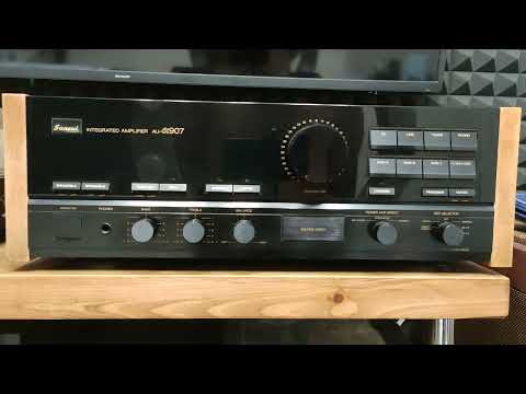 Видео: Усилитель Amplifier Sansui au- α907 alpha цена/качество 100% мой любимый зверь.