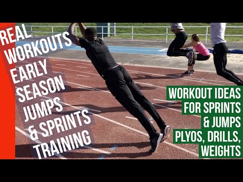 Видео: НАСТОЯЩИЕ ТРЕНИРОВКИ ДЛЯ прыгунов и спринтеров в начале сезона