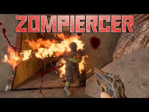 Видео: ТЁМНЫЕ ЗОМБИ ТУННЕЛИ Zompiercer