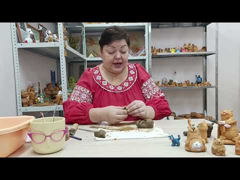 Видео: Мастер-класс «Кот-подставка под бижутерию»