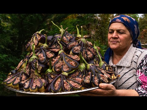 Видео: Баклажаны, Фаршированные Говядиной: Вкусный Деревенский Рецепт