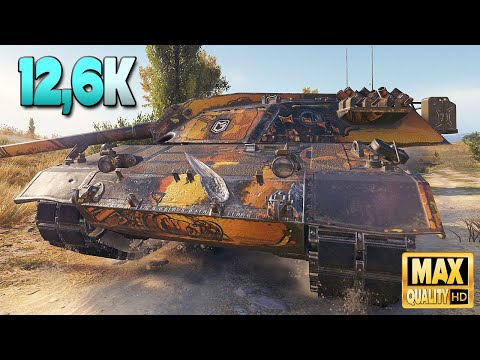 Видео: Carro 45 t: Огромная игра в новом патче - World of Tanks