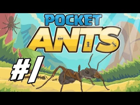Видео: Играем в pocket ants симулятор колонии муравьёв 1 часть