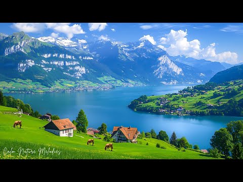 Видео: Красивая расслабляющая и целебная музыка — Швейцария 4K | Фильм о спокойной природе и релаксации 🌿?