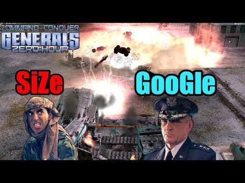 Видео: БОЛЬШОЙ БОЙ ЭКСПЕРТОВ ZERO HOUR [Generals Zero Hour] BiG^SiZe^ vs GooGle