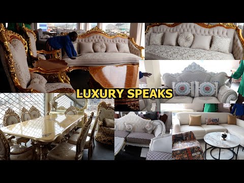 Видео: роскошь говорит сама за себя, посетите дом роскошной мебели и цены, королевская классика, доступн...