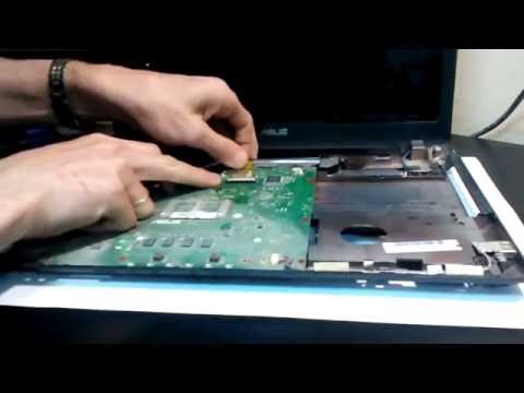 Видео: Разборка ASUS X54C Чистка и Замена термопасты