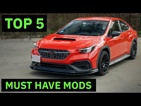 Видео: 5 лучших модификаций для Subaru WRX 2022+ [наиболее эффективный]