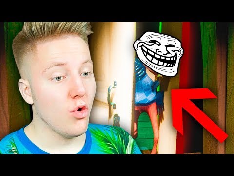 Видео: ТРОЛЛИНГ СОСЕДА В HELLO NEIGHBOR!