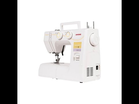 Видео: Швейная машинка ДЖАНОМ-1143