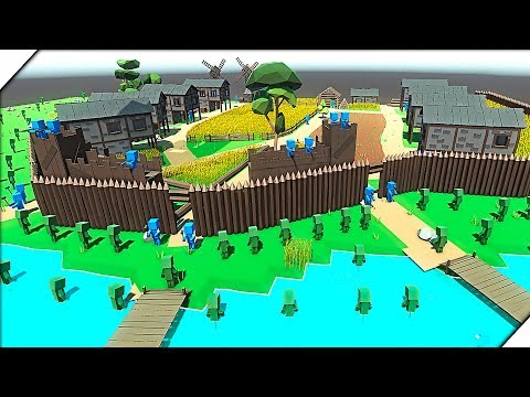 Видео: ЗОМБИ БОБРЫ ГРЫЗУТ ЗАБОР - Игра Ancient Warfare 3