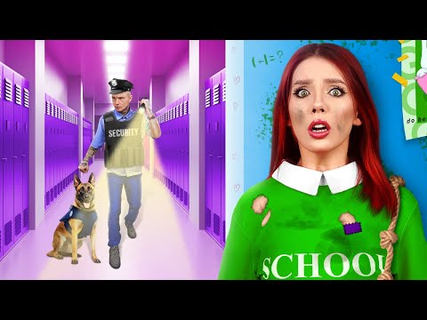 Видео: Проживаю 24 Часа в Школе! В Моей Школе Происходят Странные Дела