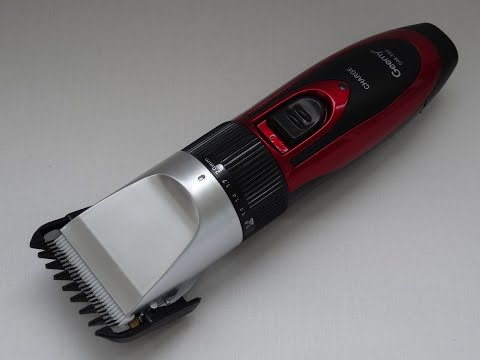 Видео: Машинка для стрижки Geemy GM 550 керамический нож, два сменных аккумулятора  Topshara