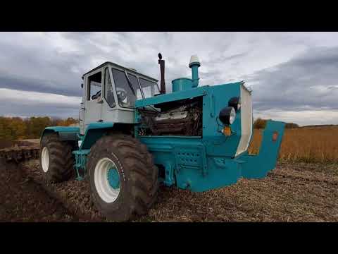 Видео: дисковка трактор т 150к  ямз 236