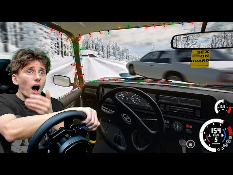 Видео: 200 КМ/Ч в ДРИФТЕ на ВАЗ 2107 по ЗАГОРОДНОЙ ТРАССЕ с ТРАФИКОМ в БИМКЕ ! | BeamNG.drive