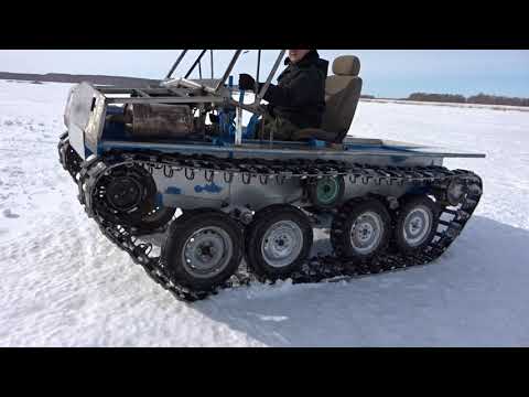 Видео: Вездеход Рашер! Весенние выезды...
