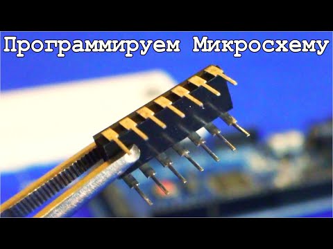 Видео: Как Запрограммировать Микросхему ⚒️ без программаторов компьютера и обвеса