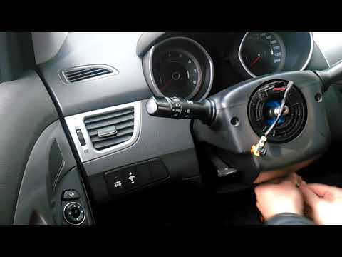 Видео: замена рулевого шлейфа hyundai avante MD