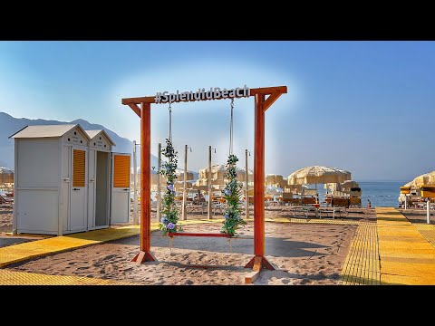 Видео: Черногория Будва пляж Бечичи обзор цены часть 1