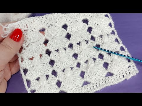 Видео: 🤗🎉НАШЛА ОЧАРОВАТЕЛЬНЫЙ УЗОР КРЮЧКОМ! Вы должны его увидеть! (вязание крючком для начинающих)/Crochet