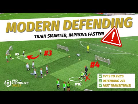 Видео: Лучшая тренировка для современных защитников! (Мастер 1 на 1, 2 на 2 и 3 на 2)