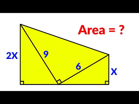 Видео: Хорошая геометрическая задача | Найдите площадь трапеции