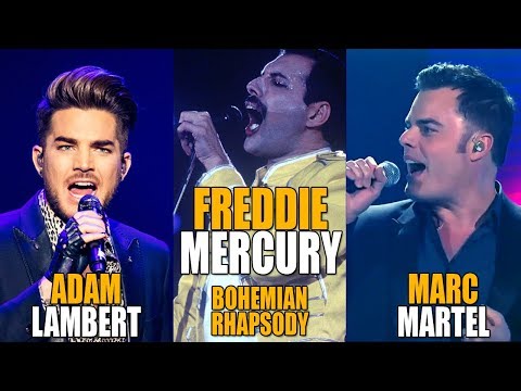 Видео: QUEEN - BOHEMIAN RHAPSODY | Freddie Mercury VS Marc Martel VS Adam Lambert | КТО КРУЧЕ?