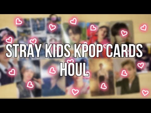 Видео: 💌stray kids K-pop cards houl💌 распаковка покупок карт скз