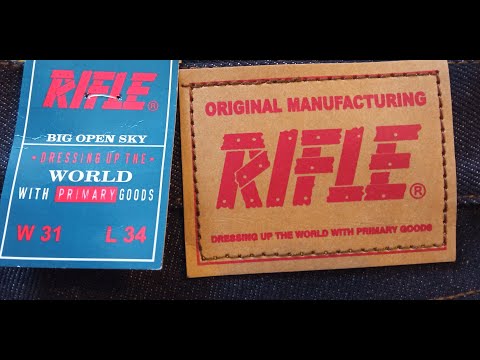 Видео: Классические джинсы Rifle наши дни.