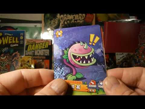 Видео: Коллекционные карточки Plants vs. Zombies (Коллекции Overgrown Manchild #188)