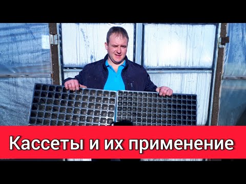 Видео: Кассеты для рассады и их применение