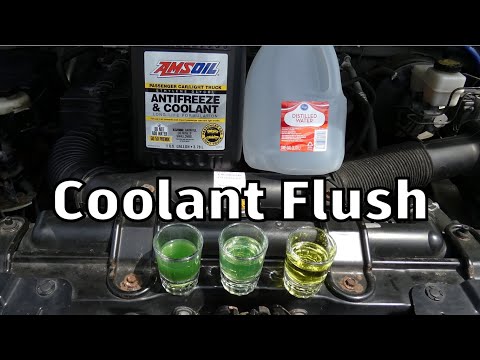 Видео: Как промыть и залить антифриз и охлаждающую жидкость в Nissan Frontier (2008-2014)