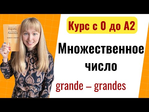 Видео: Урок 13. Множественное Число в Испанском. Новый Курс Испанского Языка с Нуля до А2.