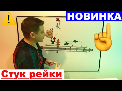 Видео: Почему стучит рулевая рейка. Конструкция в разрезе