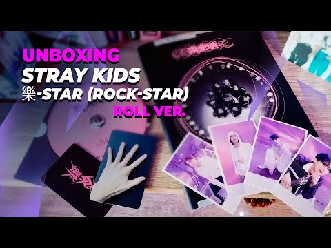 Видео: 🎸 Распаковка Stray Kids • 樂-Star (ROCK-STAR) • ROLL VER. • JYP POV 🔥