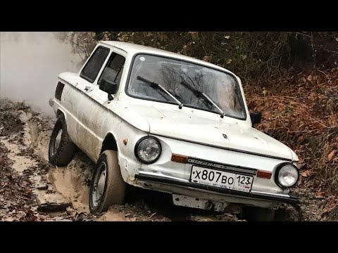 Видео: Off-road ЗАЗ 4х4 Первый выезд.