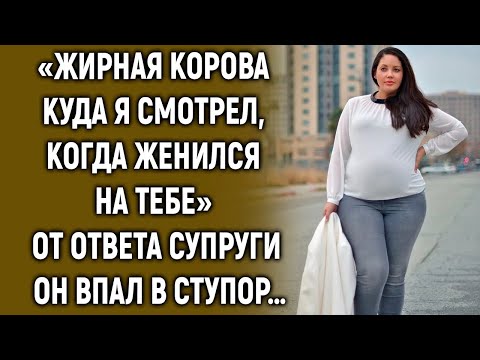 Видео: «Куда я смотрел, когда женился на тебе»  От ответа супруги он…