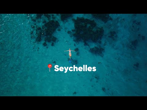 Видео: Сейшелы -лучшие пляжи 🏝️ съемка с дрона/ Нашли черепаху 🐢
