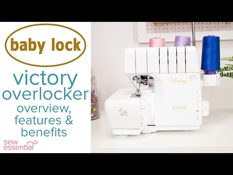 Видео: Оверлок Baby Lock Victory — всё, что вам нужно знать