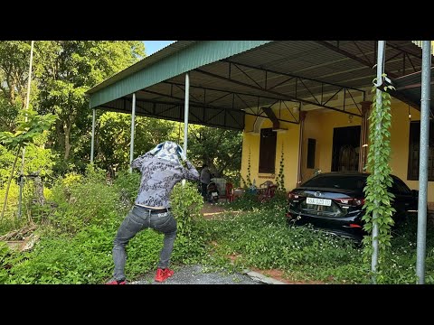 Видео: Таинственный сад, который она удивила, когда мы исследовали бесплатно.