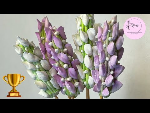 Видео: Акація. Гліцинія із зефіру. Розіграш призу😃