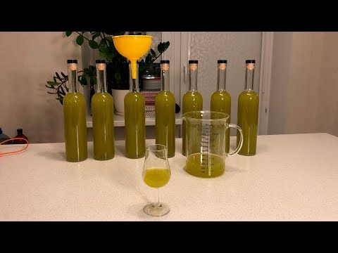 Видео: Ликёр со вкусом тархуна🌿 и лимончелло🍋 делаем дома. Тархучелло, это 🔥огонь!🔥
