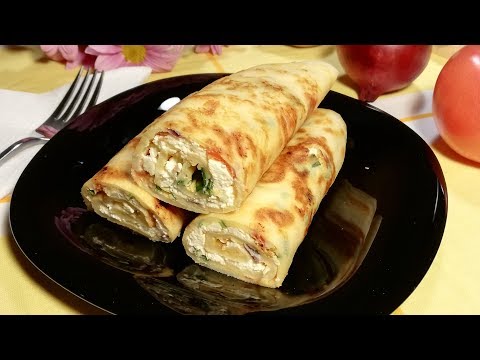 Видео: Най-доброто предястие ,което всеки трябва да опита - Рулца от Палачинки