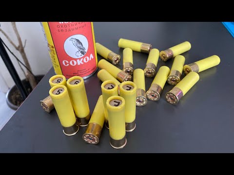 Видео: СБОРКА ПАТРОНОВ В НОВОЙ ГИЛЬЗЕ RECORD 20 КАЛИБР.