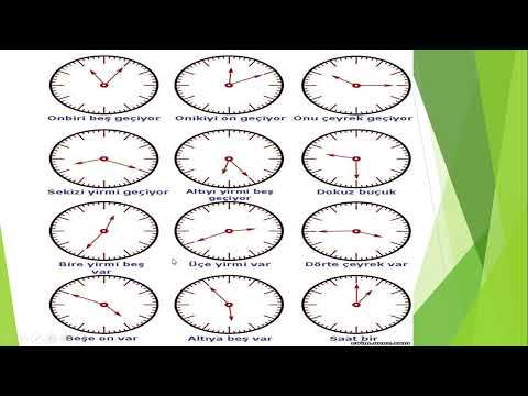 Видео: Saat kaç?   Сағат қанша?  Уақыт айту #турецкийязык  #turkish  #түрікше сағат айту