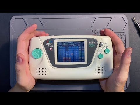 Видео: Sega Game Gear. Встановлення корпусу Retrosix prestige shell.