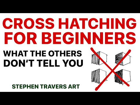 Видео: Новичкам нужно знать это о перекрестной штриховке — и никто вам об этом не расскажет!